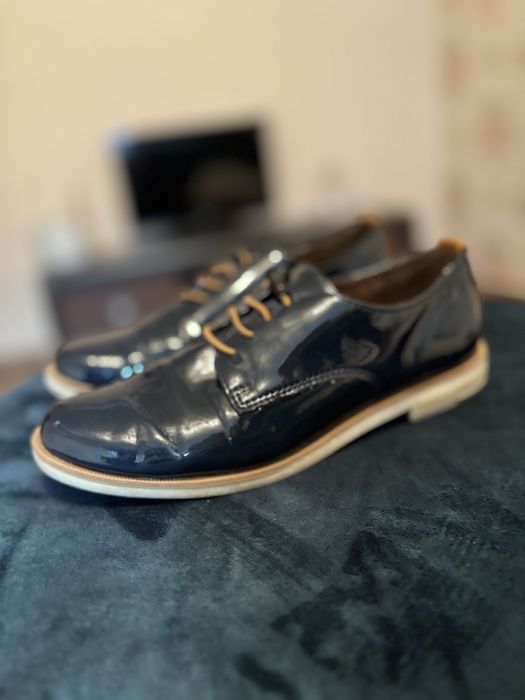 Туфли (лоферы) лакированные