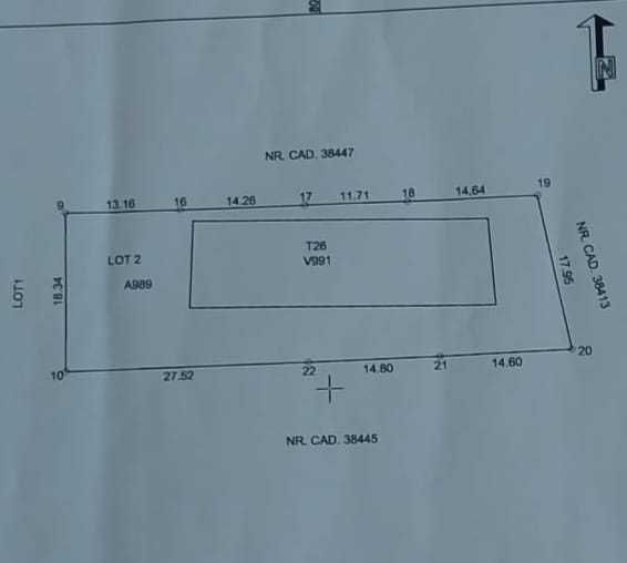 Teren intravilan sat Malcoci, com. Nufaru, jud. Tulcea