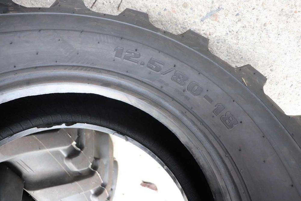 Cauciucuri noi 12.5/80-18 BRECKNER GERMANY 14 pliuri BULDO
