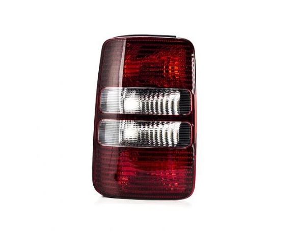 Stop spate lampa Volkswagen Caddy III/Life, 06.2015, partea stanga, Depo, tip bec P21/4W+tip bec P21W+PY21W; fumuriu; fara soclu bec, model 2 usi