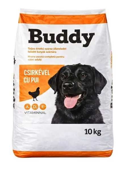 Hrană uscată pentru câini Buddy cu pui sac 10 kg.