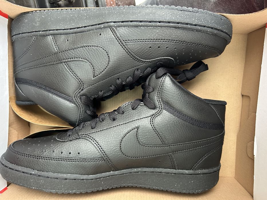 Nike Sneakers Colour Black черни високи 42.5