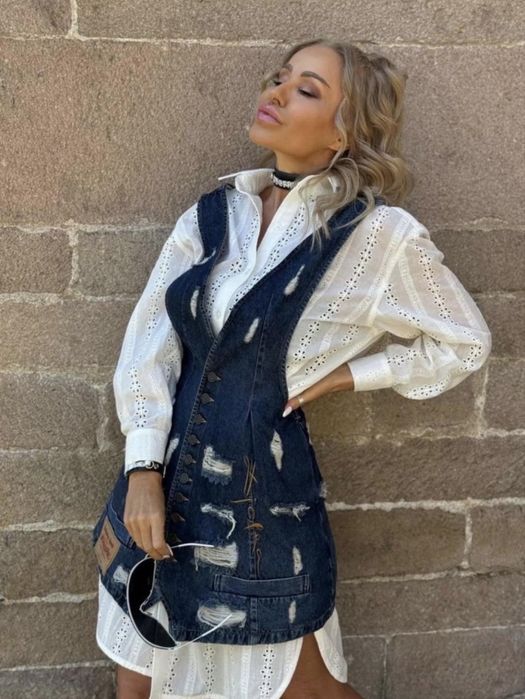 Сукман / рокля дънков  Джофра Djofra