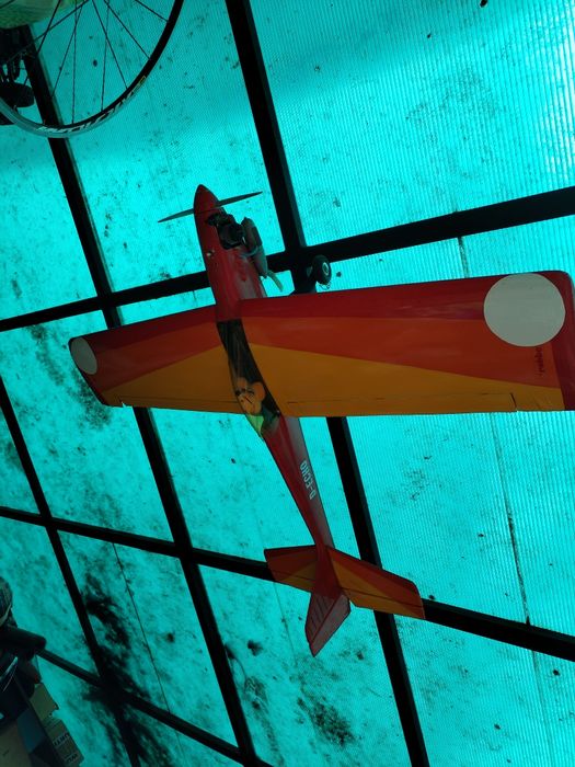 Aeromodel rc avion pe nitro OSMAX  nu benzină