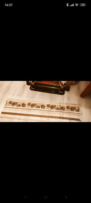 Napron pentru masă de bucătărie sau festiva, nuanță gri antracit, noua