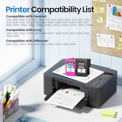 Нови 301XL Съвместими Мастилени Касети Черна Цветна XL за HP Envy DeskJet принтер тонер печат