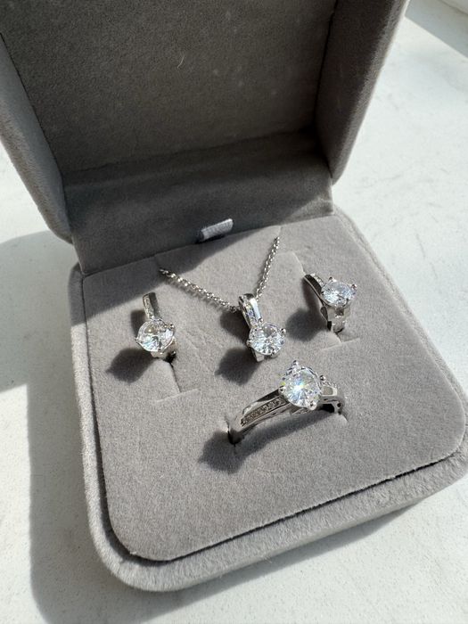 Набор украшений, серебро