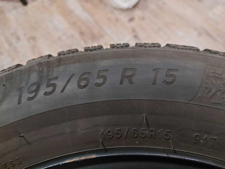 Set Roti Iarna Skoda VW 195/65/15 Michelin