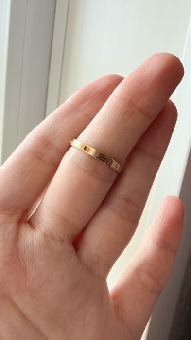 Золотое кольцо с рубином