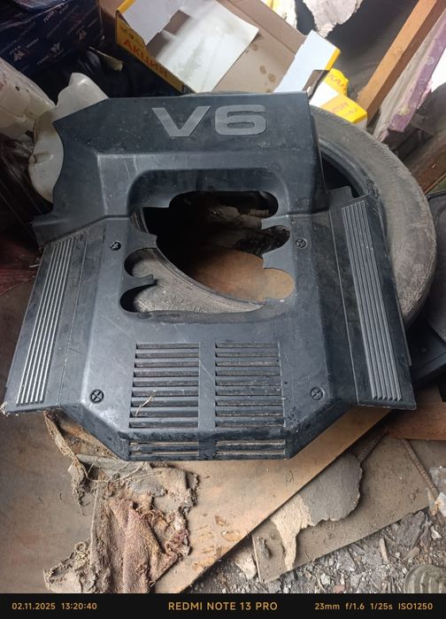 Пластик на двигатель ауди 2.6 или 2.8.