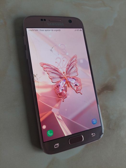 Vând Samsung Galaxy S7 Pink Gold [perfect funcțional] //poze reale