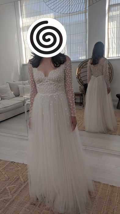 Rochie mireasa Divine Atelier model rarisim