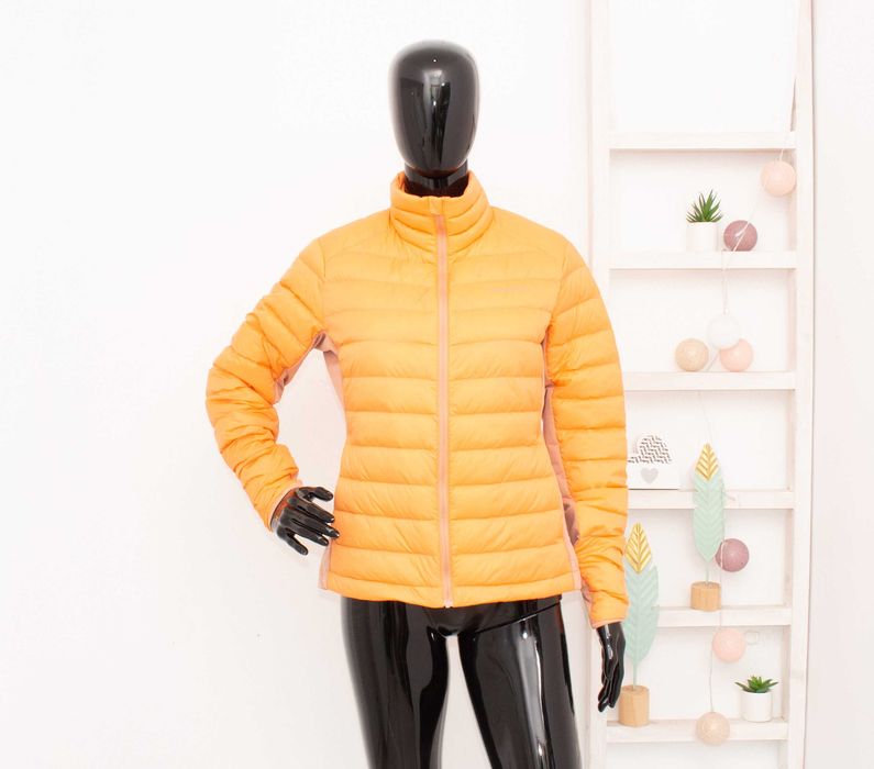 Kari Traa дамскo пухенo яке светло оранжево с пух и пера М