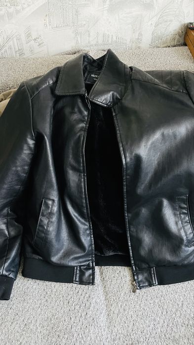 Куртка кожаная мужская