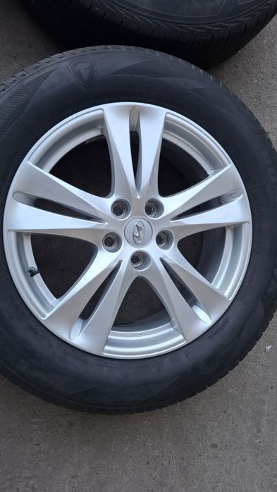 Jante aliaj originale Hyundai pe 18