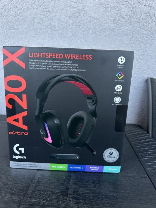 Casti logitech wireless speed Astro20x!