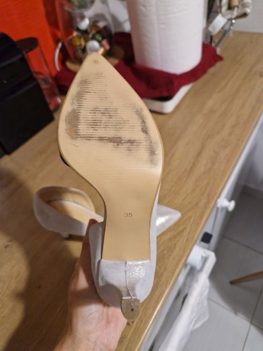 Pantofi Yvettes piele naturală