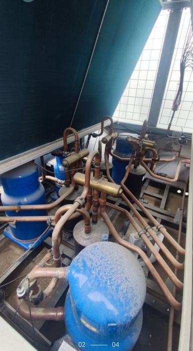 ремонт Чиллер и хлодилник камера и систем VRF, VRV,  Фанкойл