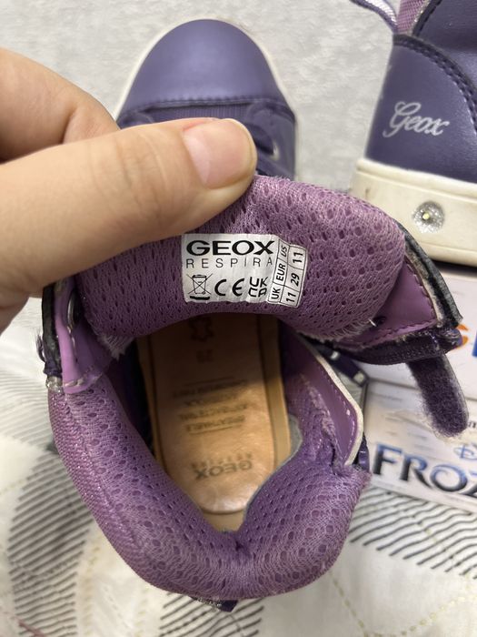 Кеды геокс на девочку 29 р