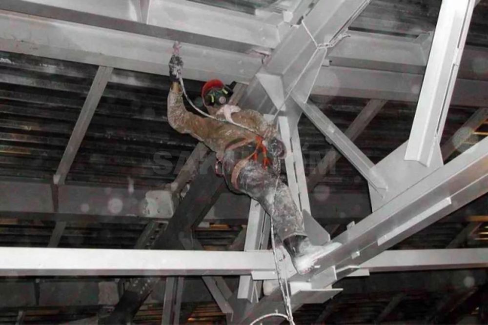 Огнезащитная обработка металлоконструкций