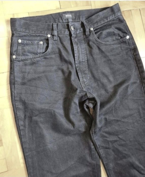 Blugi Hugo Boss, Bărbați, Model Montana, W32 L34, Made in Italy