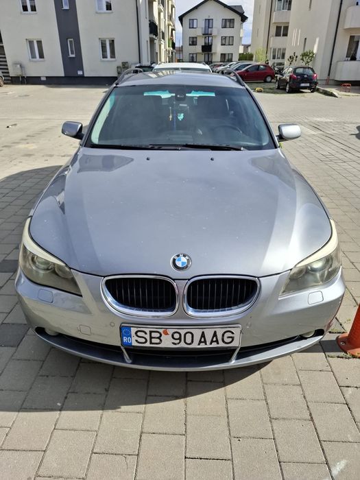 BMW E61 525d 2.5 diesel AUTOMAT – xenon, perne aer noi, jante orginale