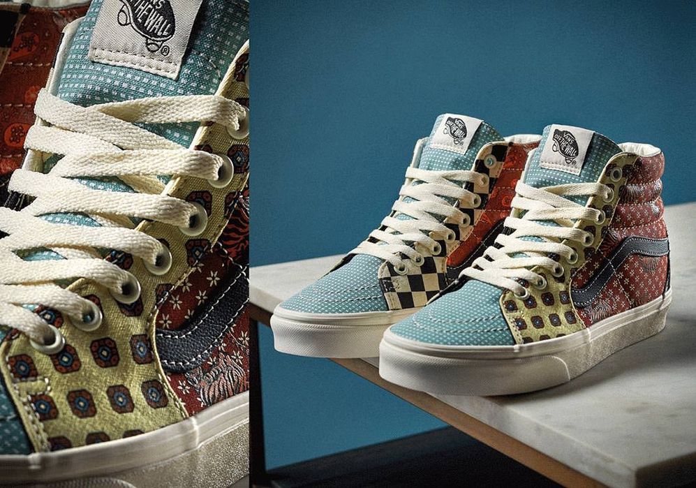 Кеды Vans Tiger Patchwork Sk8-Hi