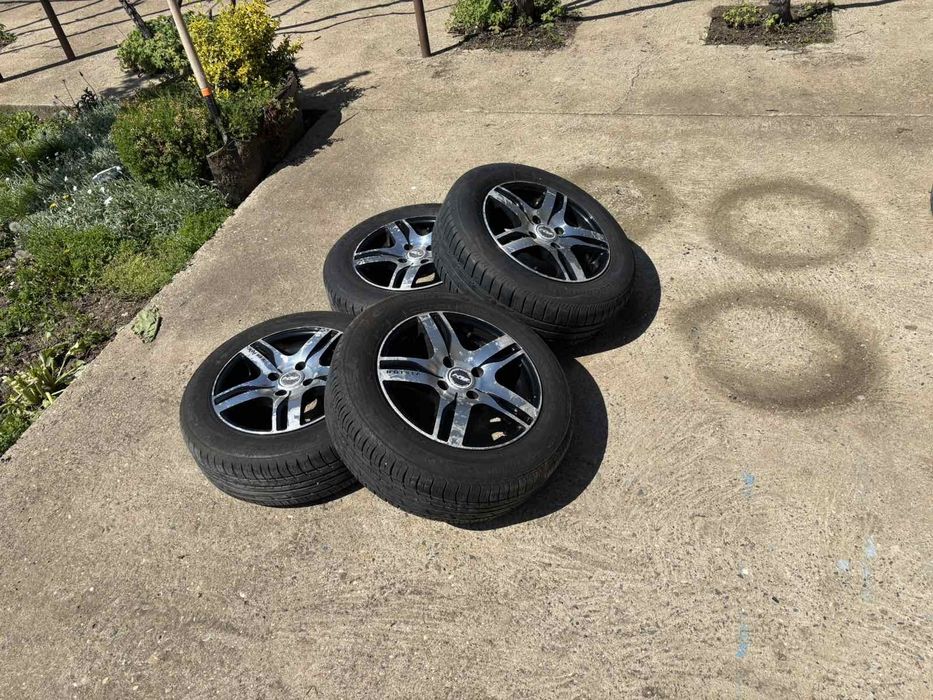 Летни гуми с алуминиеви джанти 14 цола