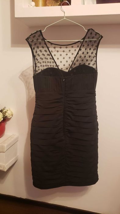 Rochie neagra eleganta de zi/seara