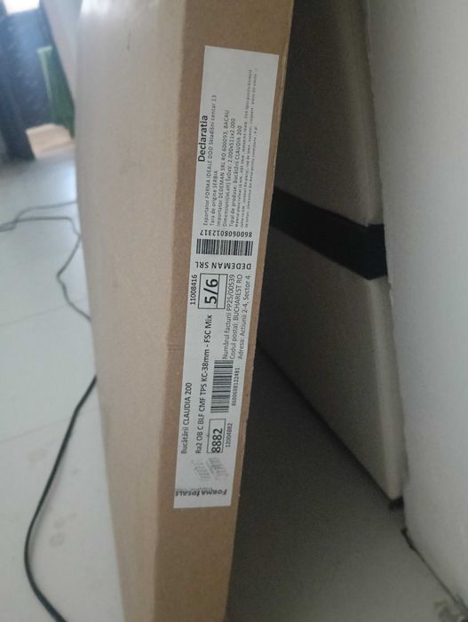 Blat bucatarie negru