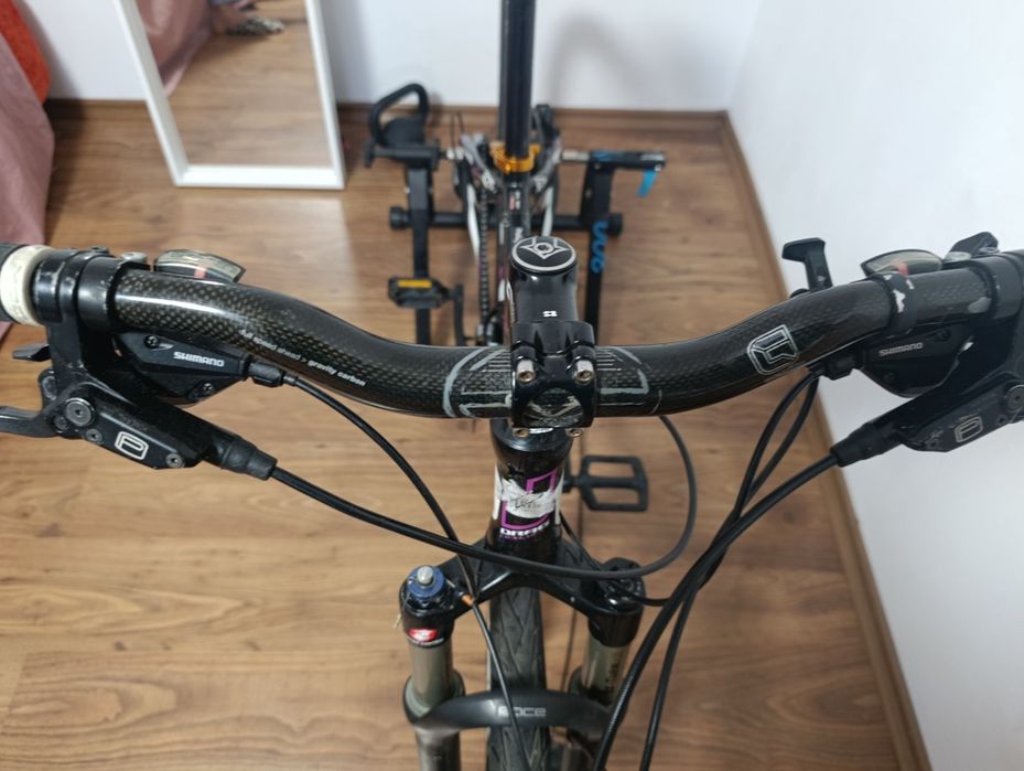 Bicicleta Drag Grace roata de 27,5 mărime XS cu  furca Aer Rock Shox Reba