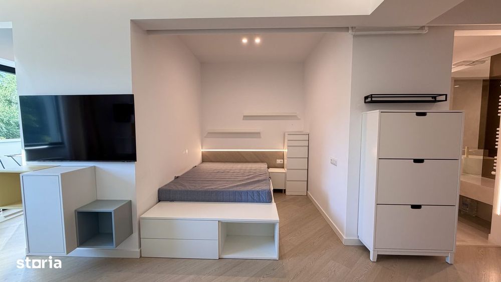 De inchiriat  | Studio dublu/Garsoniera | Cortina North Pipera Volunta