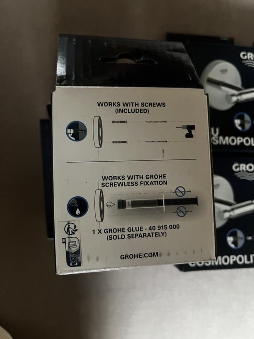 4 бр закачалка за баня Grohe Bau cosmopolitan