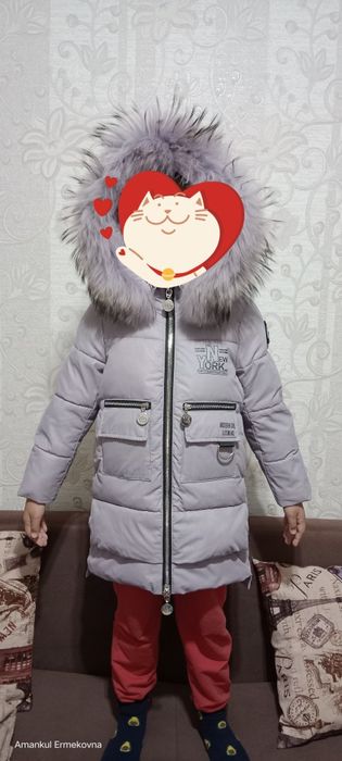 Куртка зимняя на девочку