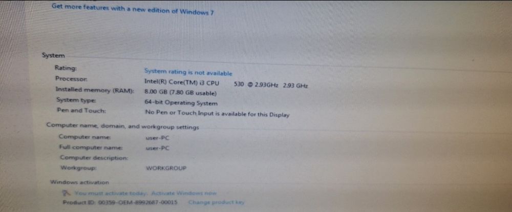 Vând sistem , unitate,tastatura,mouse, ideal pentru birou, școală  etc