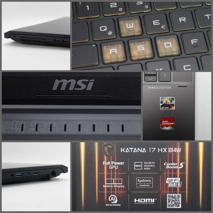 MSI Katana 17 - i7-14650HX, RTX 5070, 16Gb Ram, 1Tb SSD - Amanet Fresh