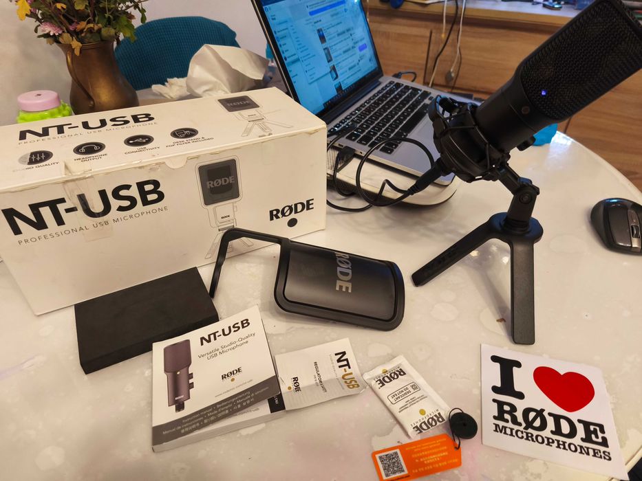 Microfon RØDE NT-USB – profesional, doar testat