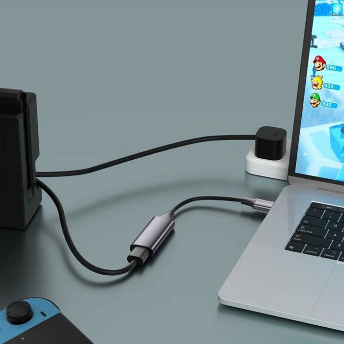 Placa de captura HDMI - USB-C + USB 3.0 Live Streaming 4K Youtube OBS