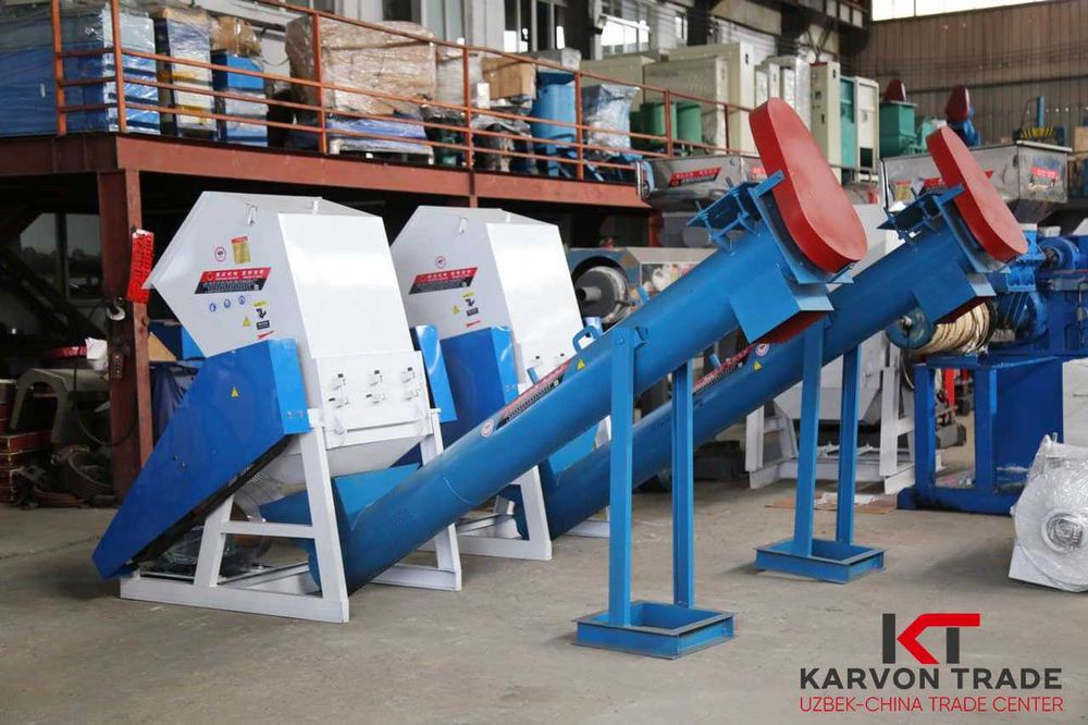 Моющая Дробилка для пластика / Moyka drobilka model - SWP-1200 (ПП/ПЭ)