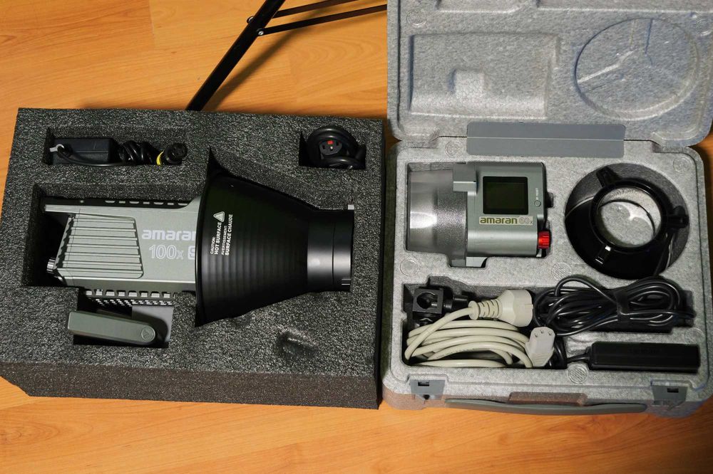 Lămpi LED Aputure Amaran 60x si 100x S Bi-color