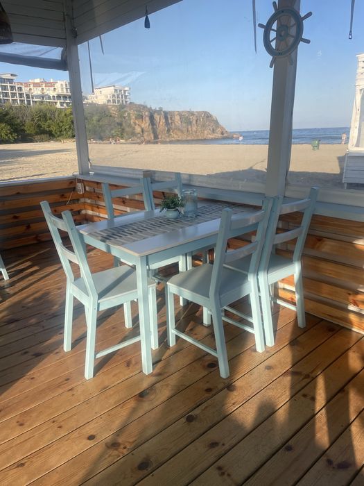 Комплект маса с 4стола