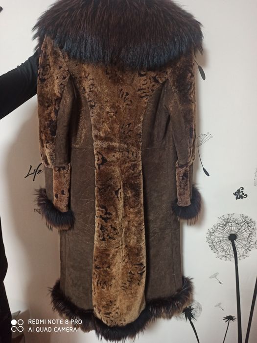 Дублёнка новая оригинал мех натуралка.