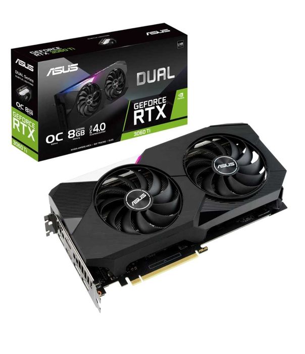 Видеокарта ASUS GeForce RTX 3060 Ti ASUS Dual