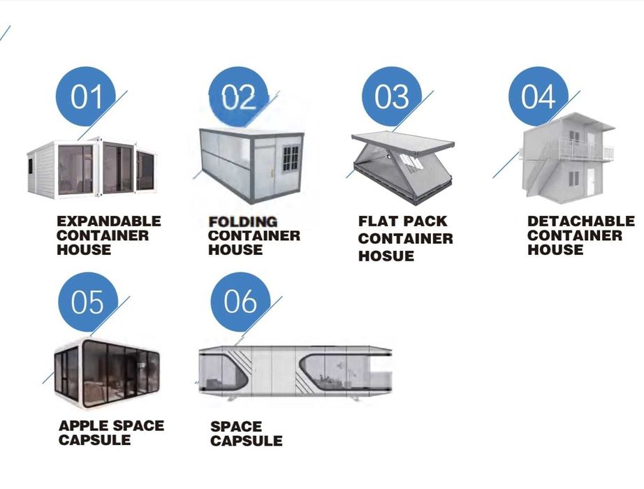 Casa modulara tip container / capsula / pliabile