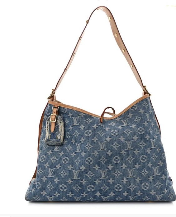 Louis vuitton denim bag, чисто нова