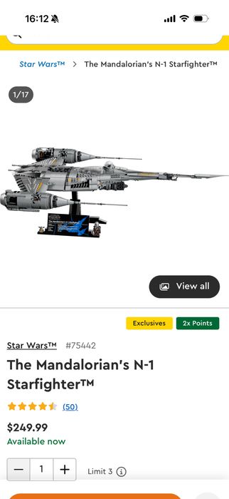 Продам lego 75442