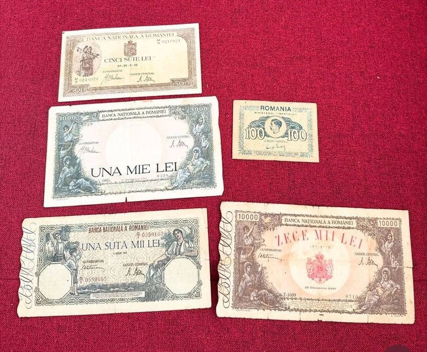 Loturi bancnote diferite tari