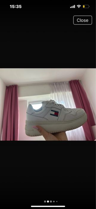 Tommy Jeans Sneakers Tjw Retro Basket Flatform Ess