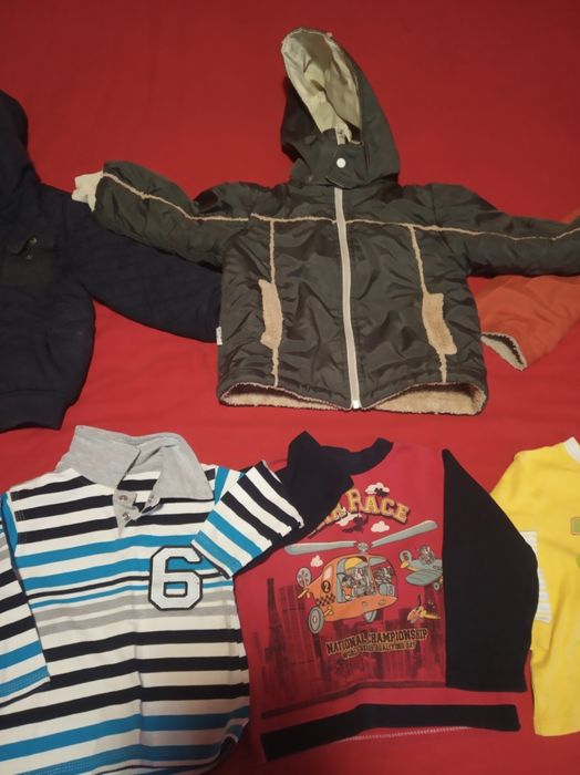 Детски дрехи за момчета на възраст 6м.-3г.