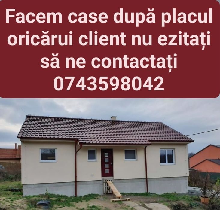 Case pe structura metalica